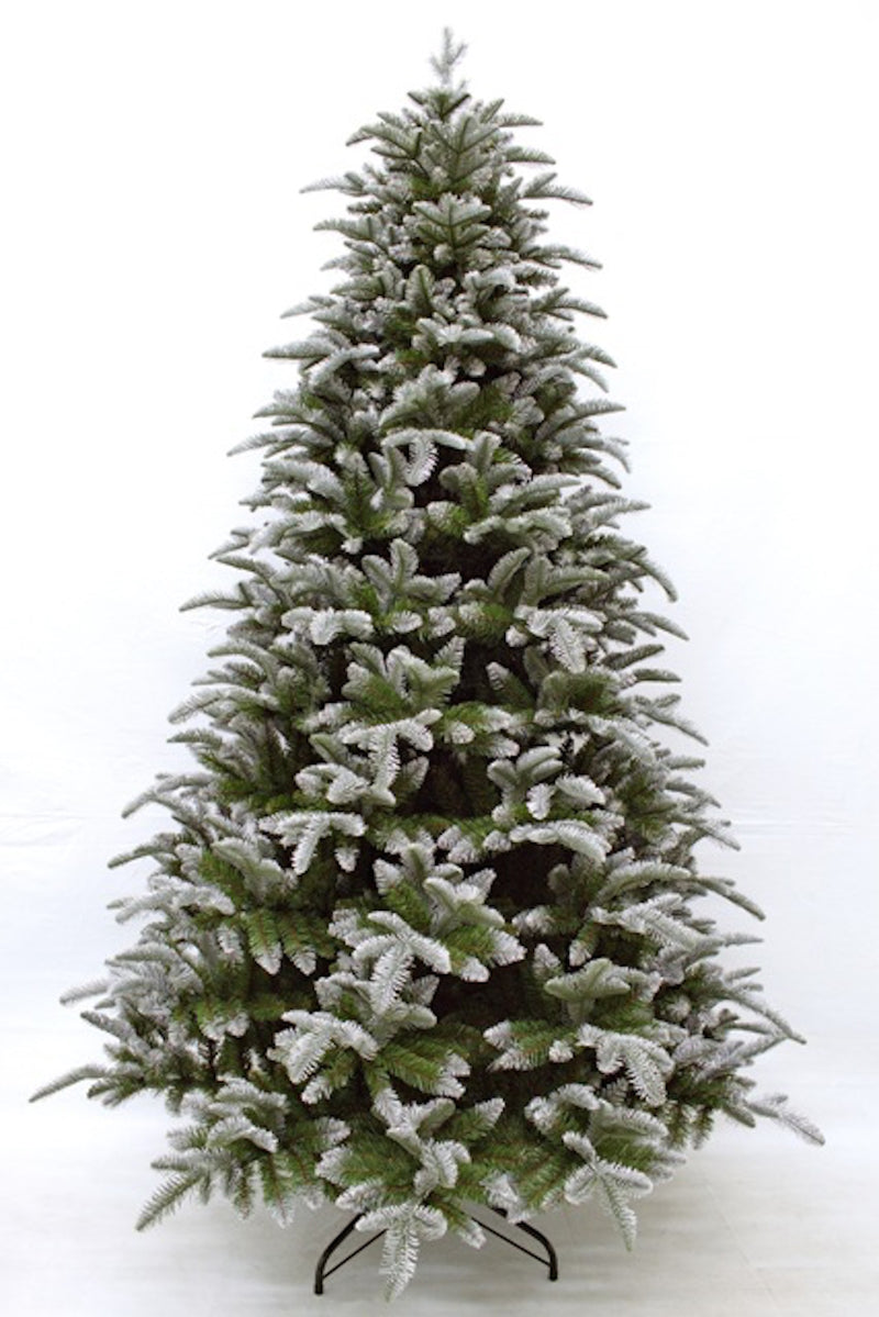 7ft Balsam Fir Christmas Tree Frosted Green - 2.13m-Two Turtle Doves Australia