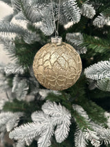 DEEP CHAMPAGNE BEADED BALL - MA009-Two Turtle Doves Australia