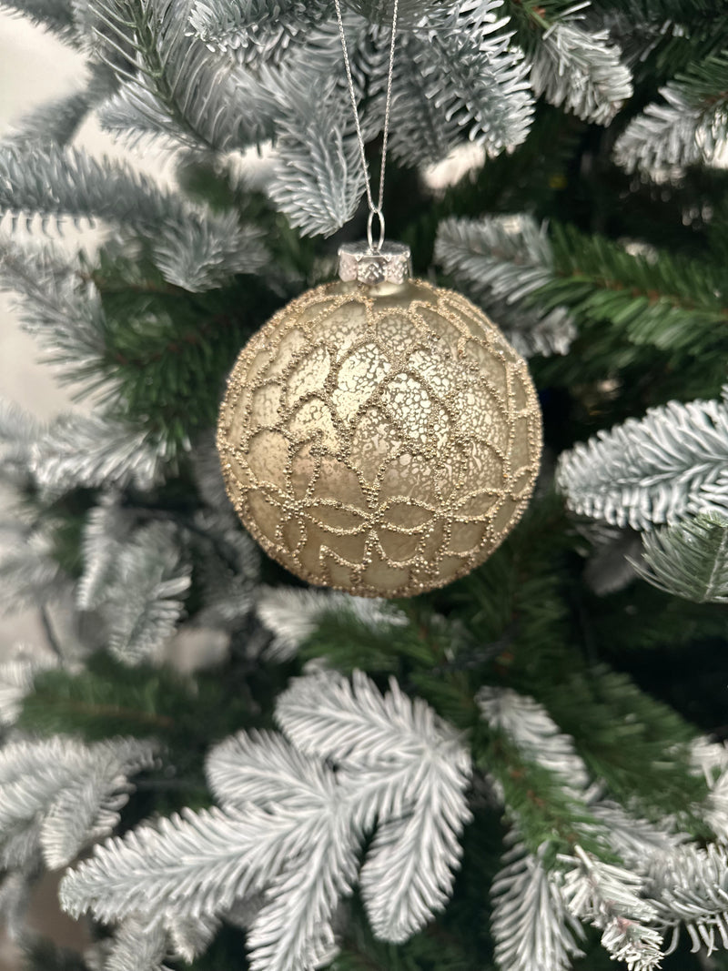 DEEP CHAMPAGNE BEADED BALL - MA009-Two Turtle Doves Australia