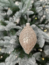DEEP CHAMPAGNE BEADED LONG DROP - MA010-Two Turtle Doves Australia