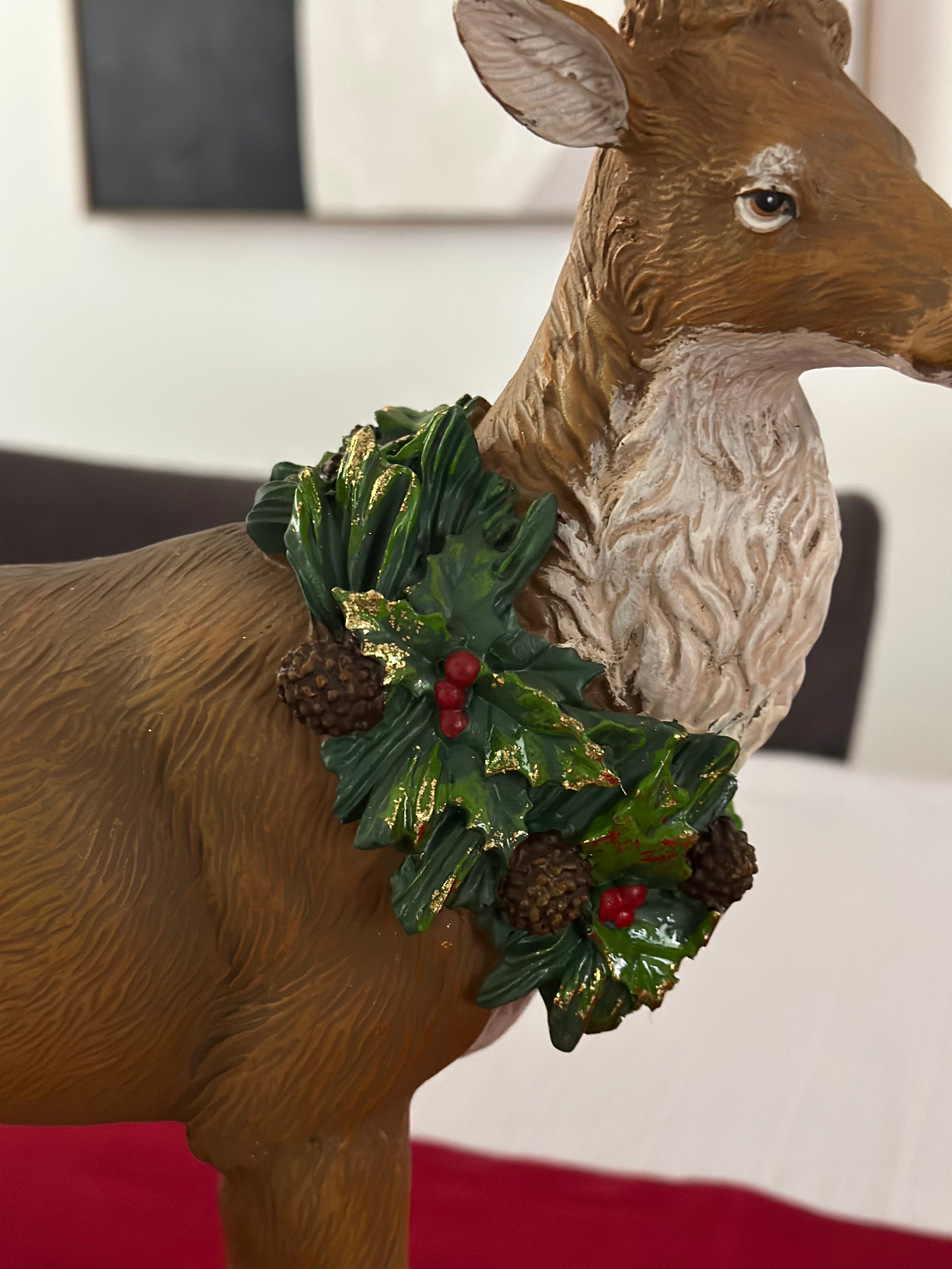 STANDING BROWN REINDEER (LEFT) - JTE083 – Two Turtle Doves Australia