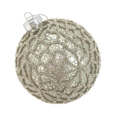 DEEP CHAMPAGNE BEADED BALL - MA009-Two Turtle Doves Australia