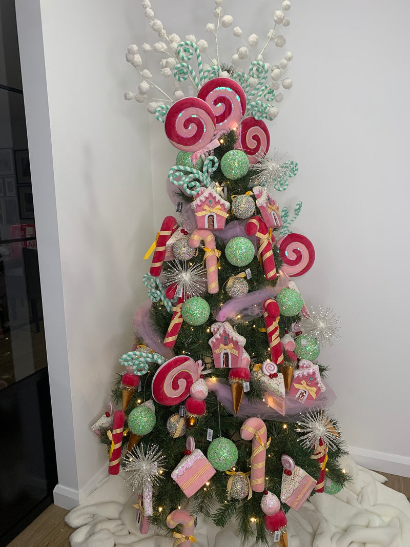 PALE PINK CANDY CANE - FJA042 (PRE-ORDER)-Two Turtle Doves Australia