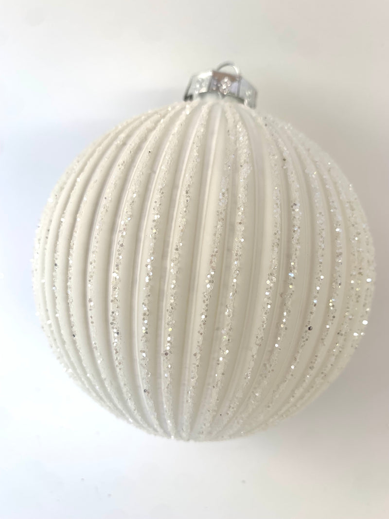 WHITE STRIPED BALL JQAM374-Two Turtle Doves Australia
