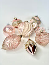 PINK LINED, RIBBED, LONG DROP - GQAM153-Two Turtle Doves Australia